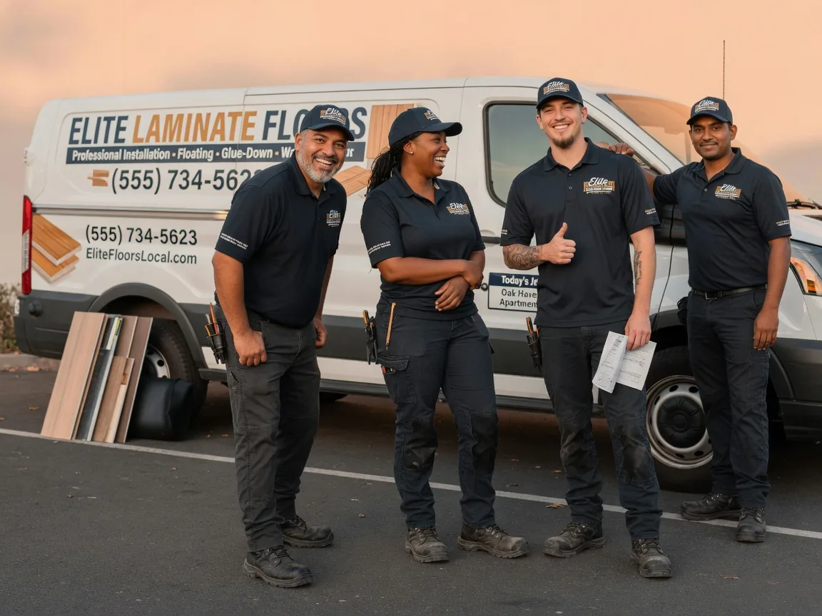 Laminate flooring installation company in Prague, NE